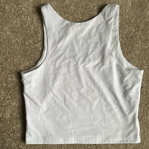 Women’s White Tank Top Small - Picture 2 of 3